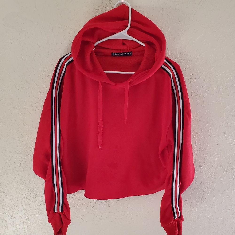Roma Concept cropped sweatshirt